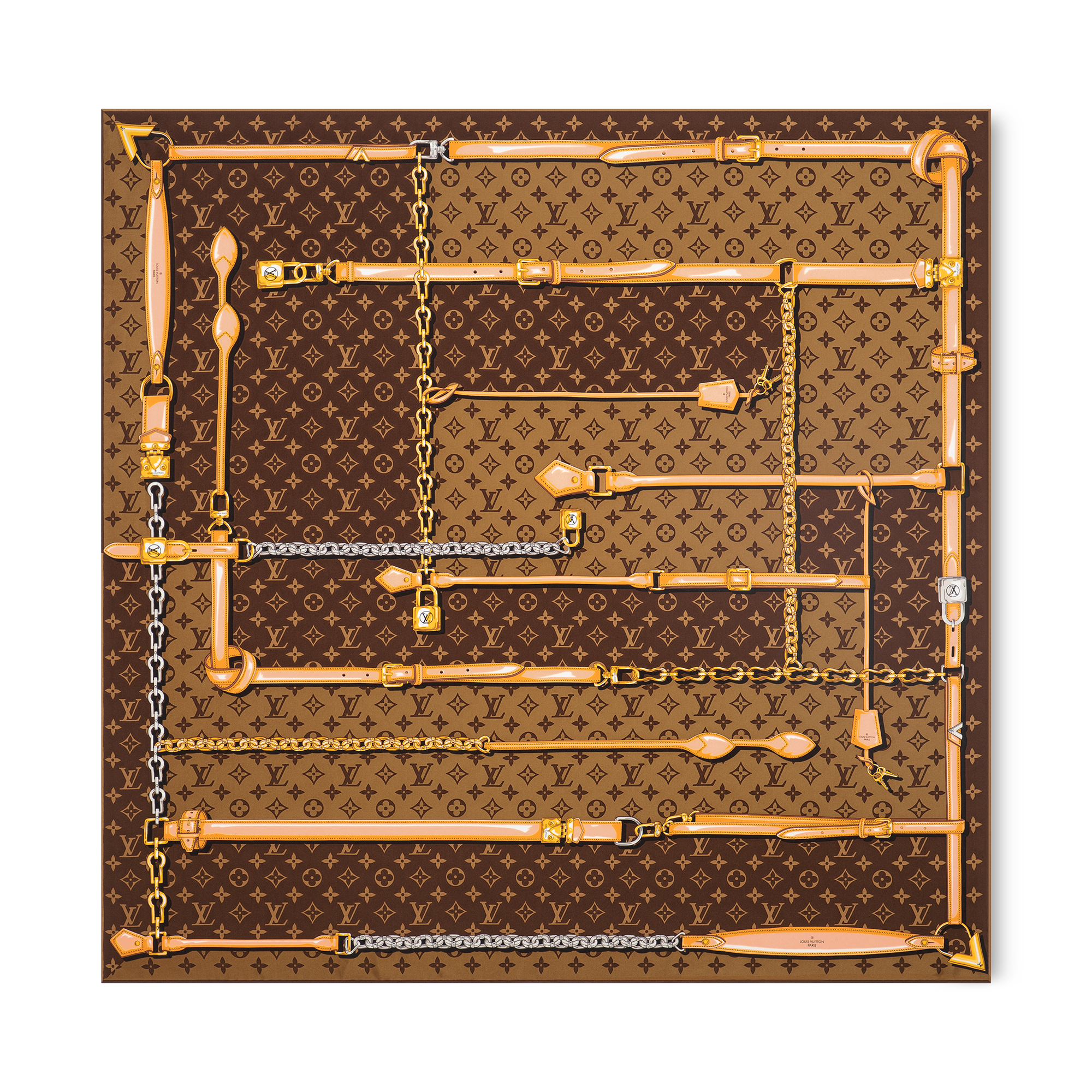 Monogram Confidential Square 90 S00 - Accessories | LOUIS VUITTON